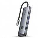 Hub USB-C 7 em 1 HDMI 4K Leitor SD