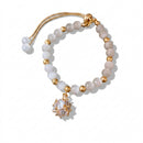 Pulseira Feminina Ajustável Cristal Colorido
