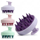 Escova Massageadora Couro Cabeludo Silicone