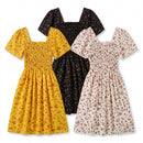 Vestido Feminino Floral Verão Midi Leve