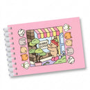 Livro Colorir Infantil 100 Desenhos Lápis 12 Cor