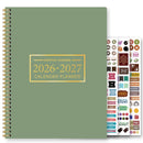 Agenda 2025 Capa Dura Semanal + Mensal