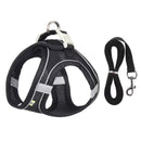 Coleira Ajustável Nylon Resistente com Guia