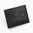 Carteira Masculina Slim Couro PU Preta