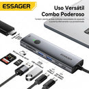 Hub USB-C 7 em 1 HDMI 4K Leitor SD