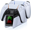Suporte Carregador Controle PS5/Xbox Duplo