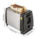 Torradeira 750W 6 Níveis Inox 2 Fatias