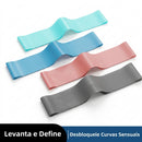 Elástico Resistência Bandas Kit 5 Níveis