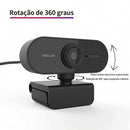 Webcam Full HD 1080p Microfone Embutido