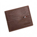 Carteira Masculina Slim Couro PU Preta
