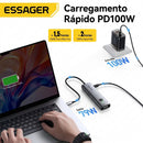 Hub USB-C 7 em 1 HDMI 4K Leitor SD