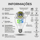 Câmera de Segurança WiFi Full HD 360° Interior