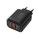Carregador Turbo USB-C 65W GaN Compacto