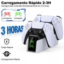 Suporte Carregador Controle PS5/Xbox Duplo