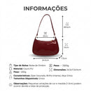 Bolsa Feminina Tiracolo Couro PU Casual