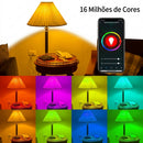 Lâmpada Inteligente WiFi RGB LED 10W Alexa