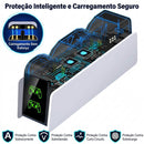 Suporte Carregador Controle PS5/Xbox Duplo