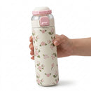 Garrafa Squeeze Academia 700ml Canudo Flip