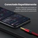Cabo Auxiliar P2 Trançado 1.5m Alta Qualidade