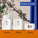 Carregador Turbo USB-C 65W GaN Compacto