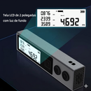Trena Digital LCD 40m Laser Medidor