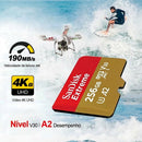 Cartão Memória MicroSD 128GB Classe 10 A2