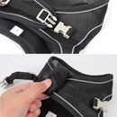 Coleira Ajustável Nylon Resistente com Guia
