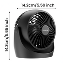 Ventilador Portátil USB Mesa 3 Velocidades