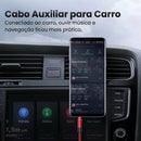 Cabo Auxiliar P2 Trançado 1.5m Alta Qualidade