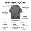 Camiseta Básica Algodão Premium Unissex