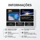Cabo HDMI 2.1 8K 2m Trançado Dourado