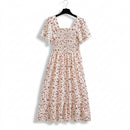 Vestido Feminino Floral Verão Midi Leve