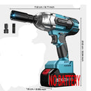 Seesii 1000nm chave de impacto sem fio arma 1/2 "chave elétrica sem escova caminhão carro pneus ferramenta reparo para makita 18v bateria pino