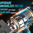 Seesii 1000nm chave de impacto sem fio arma 1/2 "chave elétrica sem escova caminhão carro pneus ferramenta reparo para makita 18v bateria pino