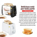 Torradeira 750W 6 Níveis Inox 2 Fatias
