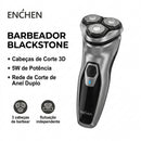 Barbeador Elétrico Rotativo 3D Recarregável USB