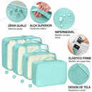 Organizador Mala Roupas Cube Packing 6 Peças