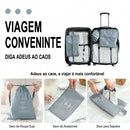 Organizador Mala Roupas Cube Packing 6 Peças