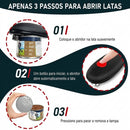Abridor de Latas Elétrico Automático Sem Borda
