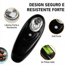 Abridor de Latas Elétrico Automático Sem Borda