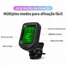 Afinador Digital Clipe Universal Cromático