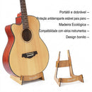 Suporte Chão Violão Guitarra Dobrável Leve
