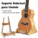 Suporte Chão Violão Guitarra Dobrável Leve
