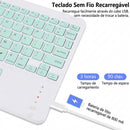 Teclado Bluetooth Universal Tablet Slim