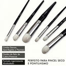 Pincel Artístico Kit 15 Peças Profissional