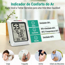 Termômetro Higrômetro Digital Temperatura Umidade