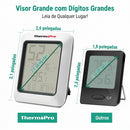 Termômetro Higrômetro Digital Temperatura Umidade