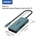 Leitor de Cartão USB-C SD MicroSD Universal