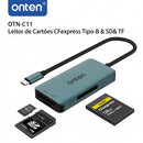 Leitor de Cartão USB-C SD MicroSD Universal