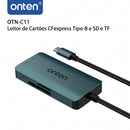 Leitor de Cartão USB-C SD MicroSD Universal